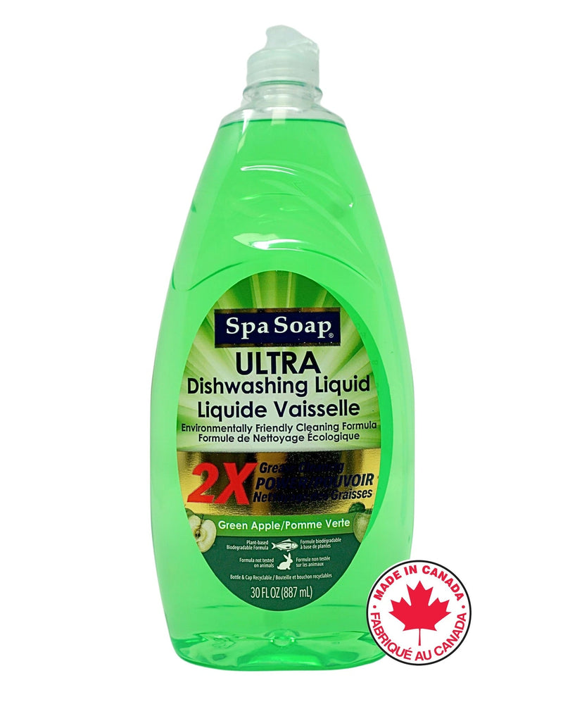 Spa Soap Ultra Liquid Dish Soap Detergent, Assorted Scents, 887-mL H0