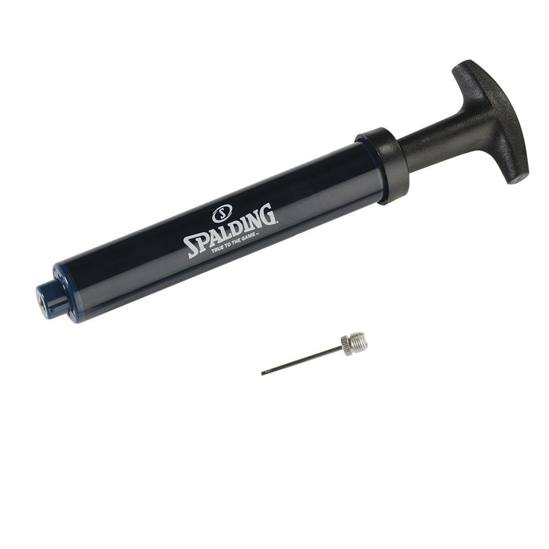 Spalding Dual-Action Portable Hand-Held Air Pump with Inflation Needle For All Sport Balls, 6-in J7