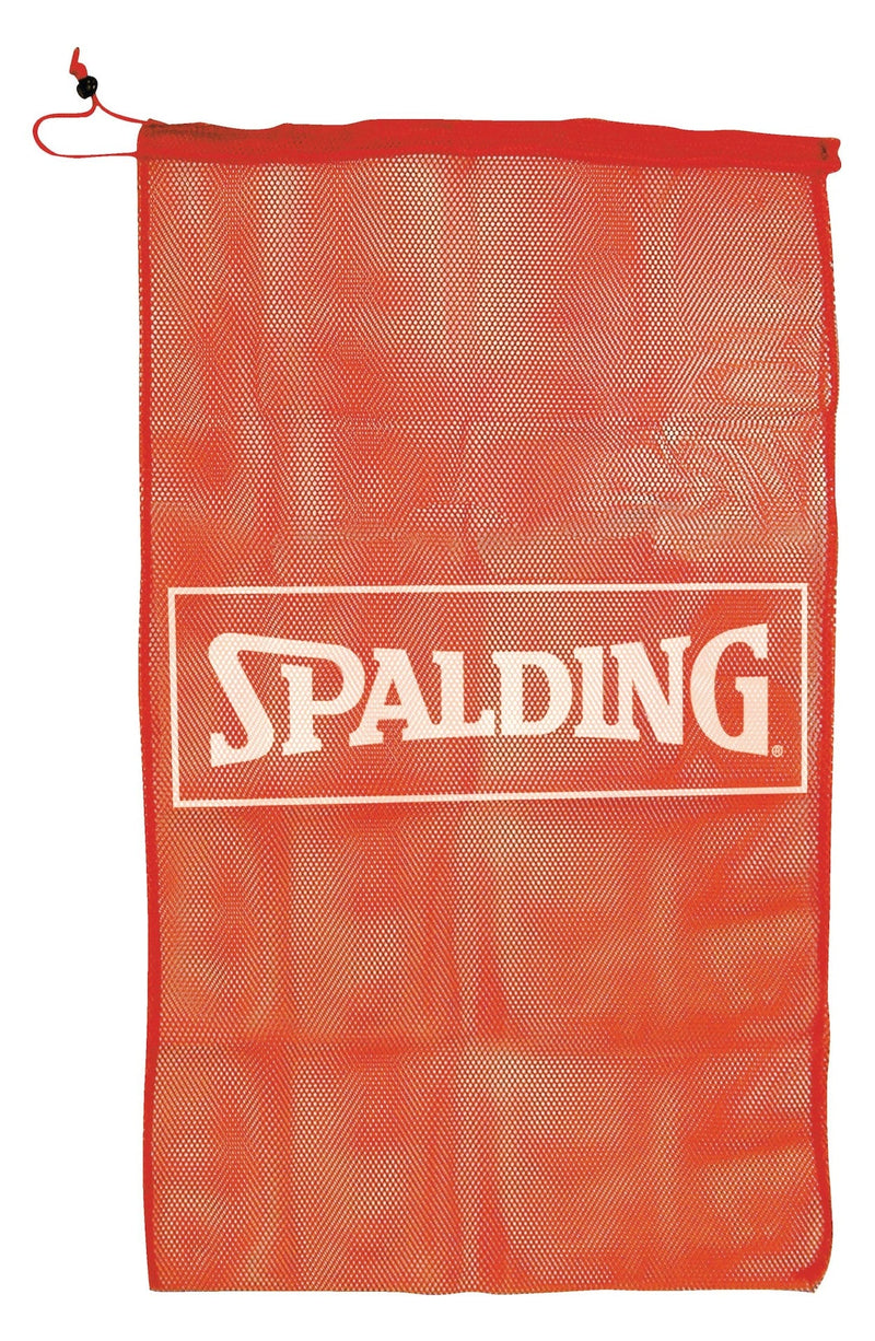 Spalding Mesh Sporting Equipment, Gear & Ball Bag with Drawstring L5
