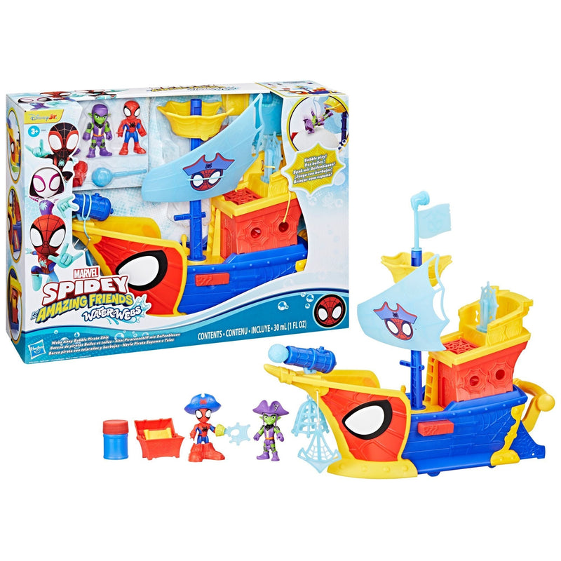 Spiderman Spidey and His Amazing Friends Pirate Ship Q2