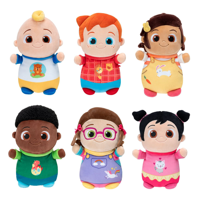 Squishmallows HugMees CoComelon Baby JJ Plush Doll, 10-inch Soft Plush Toy X7