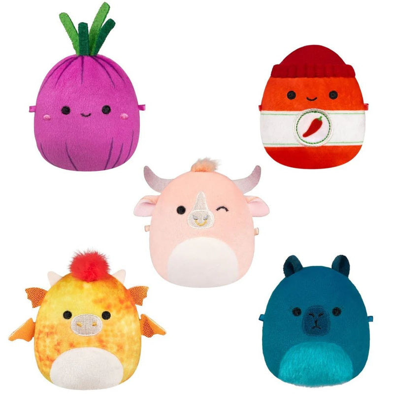 Squishmallows Micromallows Collectibles for Ages 3+, 5-pk G9