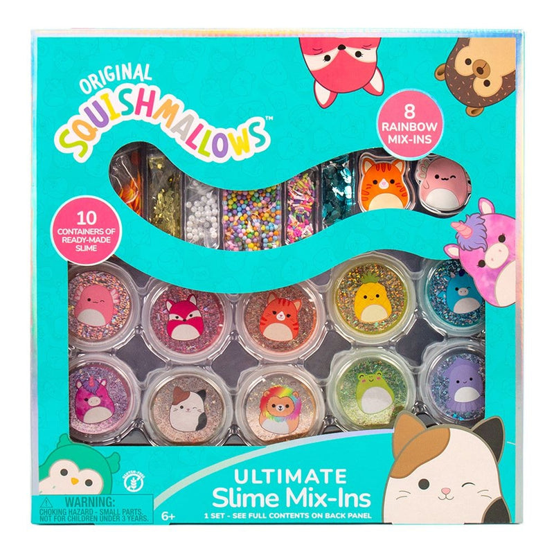 Squishmallows Original Ultimate Slime Mix'Ins, 10-pk W9