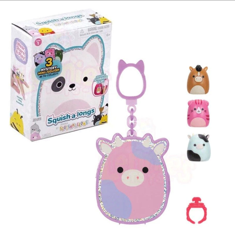 Squishmallows Squish A Longs Clip-On Blinds, Assorted Styles K5