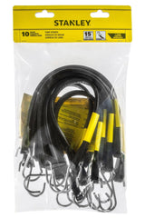 Stanley Tarp Straps, 15-in, 10-pk