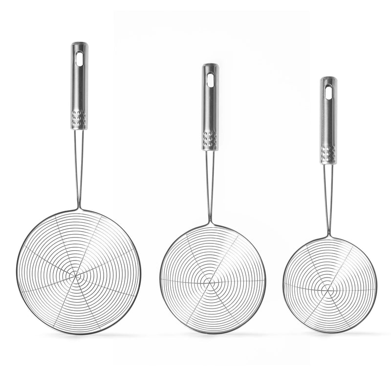 STARFRIT 3PC STAINLESS STEEL STRAINER SET F5