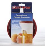 Starfrit Dishwasher Safe Plastic Canning Funnel for Regular and Wide Mouth Mason Jars