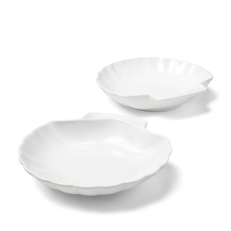 Starfrit Gourmet Bistro Shell Dishes, 2 Piece, White V8