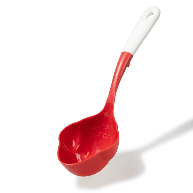Starfrit Half Pint Dishwasher Safe Canning Ladle, Red Q6