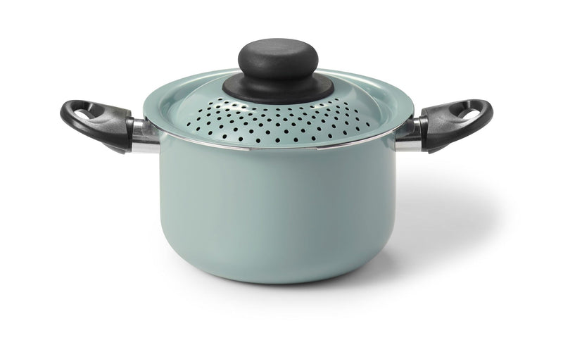 Starfrit KD Pot with Strainer, Surf Spray D8