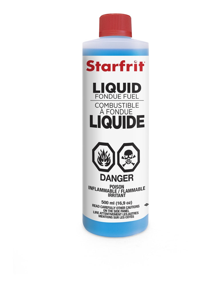Starfrit Liquid Fondue Fuel Methanol Gel, 500ml / 17 oz