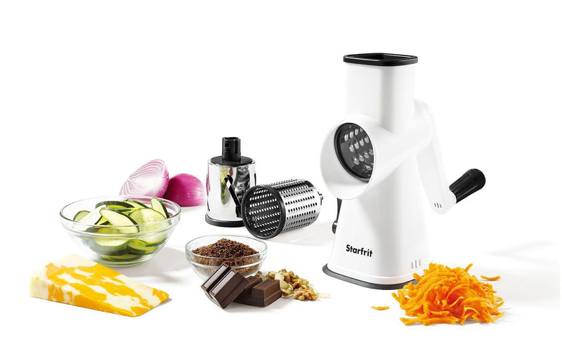 Starfrit Stainless Steel Drum Grater with Suction Cup Base N2