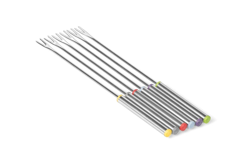 Starfrit Stainless Steel Fondue Fork Set, Dishwasher Safe, One Size, 6-pc H0