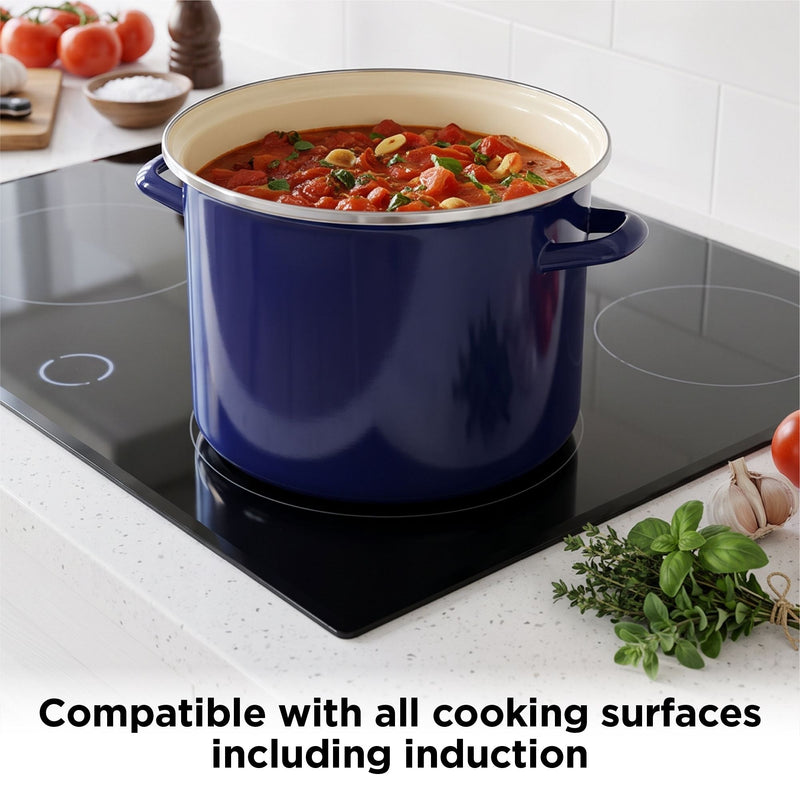 Starfrit Stock Pot, 2-pk, Navy Y6