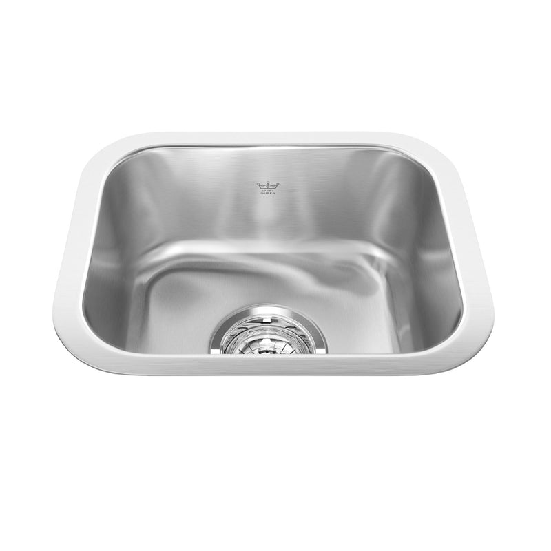 Steel Queen Single Stainless Steel Sink, 13.38x11-in S7