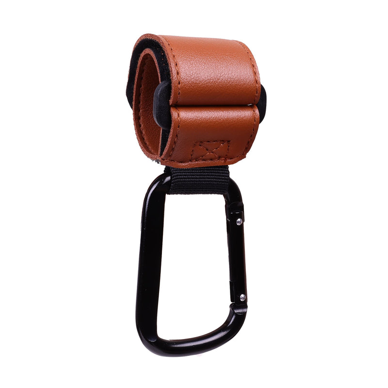 Stella and Finn Leather Aluminum Stroller Hook L9