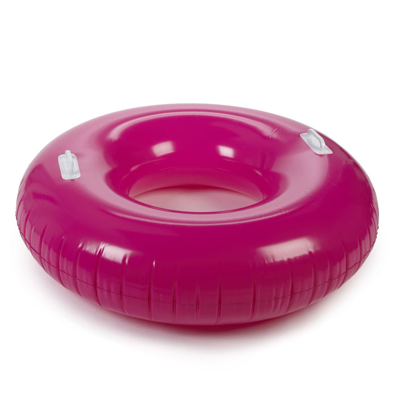 Stella & Finn Inflatable Round Pool Swim Tube, 40 x 10-in, Assorted Colours T5