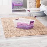Sterilite ClearView Storage Box with Latched Lid, 14-L