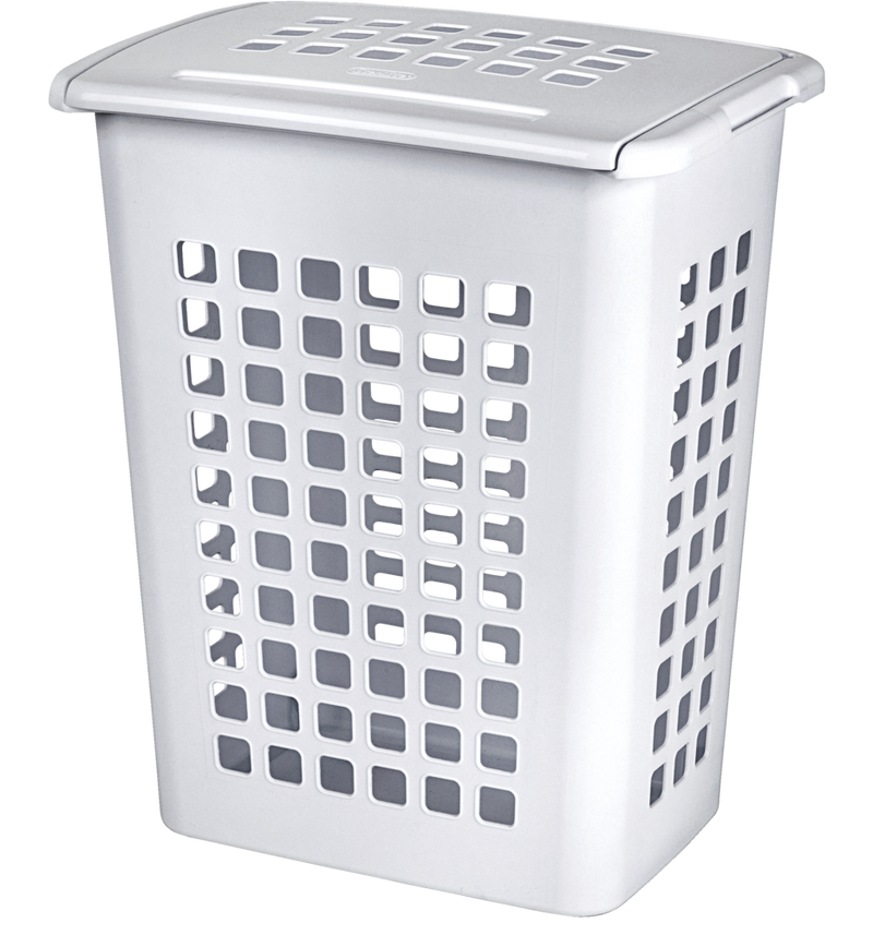Sterilite Rectangular Laundry Hamper, 19.1 L x 13.75 W x 22.9-in H, 62 L Capacity C3