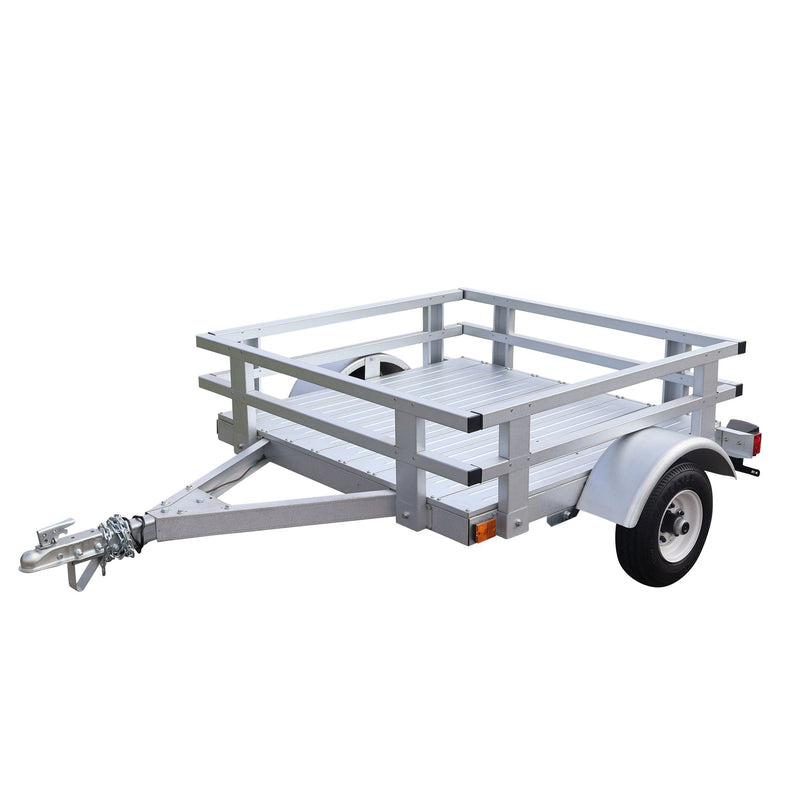 Stirling 4x4-ft Rail Side Galvalume Plus Stirling Kit Trailer R0
