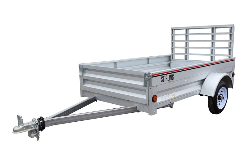 Stirling Galvalume Plus Box Trailer, 4-ft x 7-ft P0