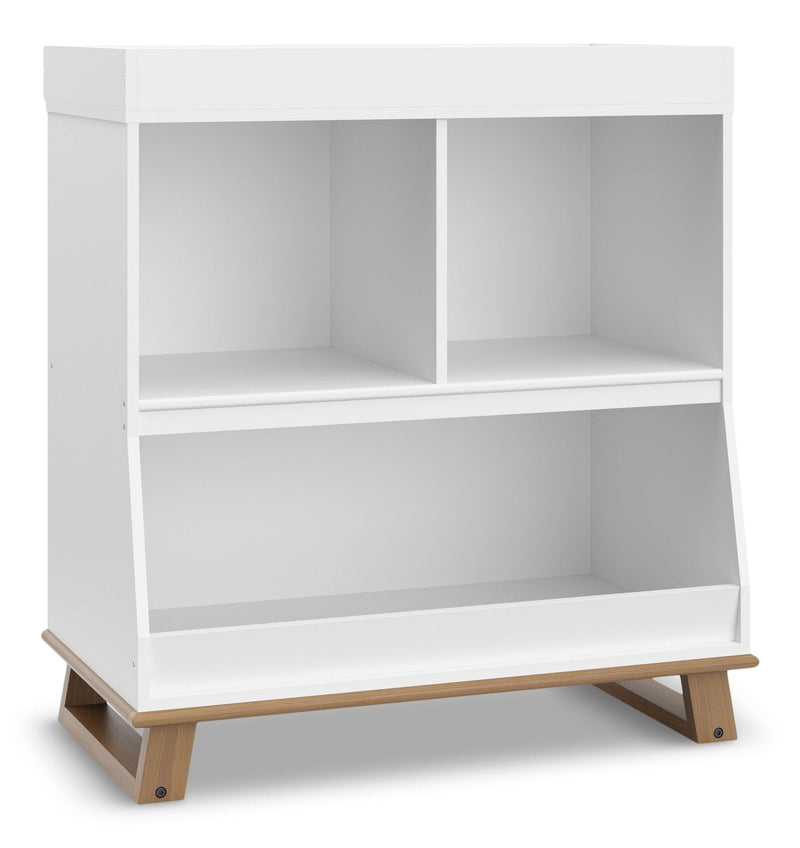 Storkcraft Modern Pacific Change Table Storage F7