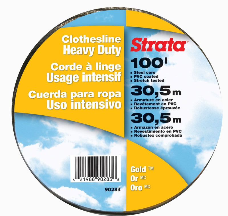 STRATA Gold Heavy Duty Clothesline, 100-ft L1