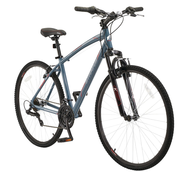 Stratus Talisman Hybrid Bike, 700C, Purple B3