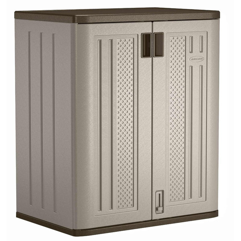 Suncast 2-Shelf Base Storage Cabinet, 75-lb Capacity I5