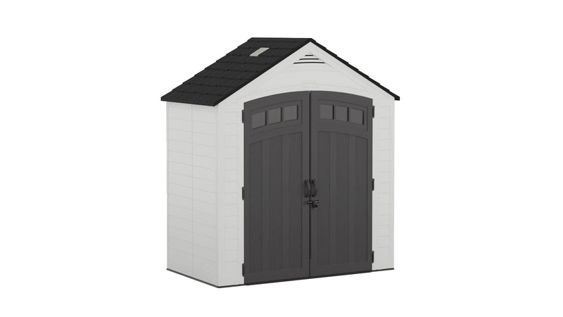 Suncast Vista 7x4-ft All-Weather Ice Cube Storage Shed B9