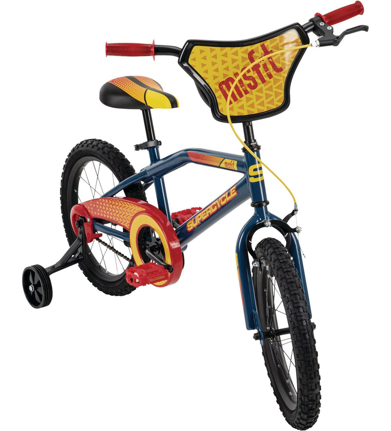 Supercycle Misfit Kids' Bike, 16-in Wheel, Blue/Red N4