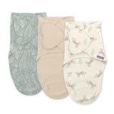 SwaddleMe Original Swaddle Adjustable Baby Wrap with Quick Change, Born Free, Size S/M, Ages 0-3m, 3-pk