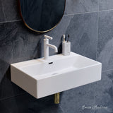 Swiss Madison Claire Rectangle Wall-Mount Bathroom Sink, 24-in