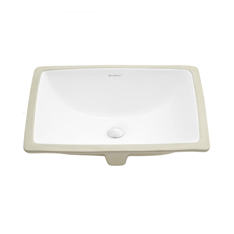 Swiss Madison Plaisir 18.5 Rectangular Under-Mount Bathroom Sink P1