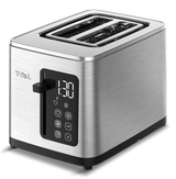 T-fal 2-Slice Stainless Steel Digital Toaster, Extra wide slots, 7 Browning levels