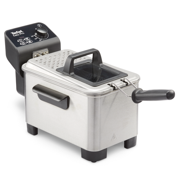 T-fal Easy Pro Deep Fryer, Stainless Steel, 3L L1