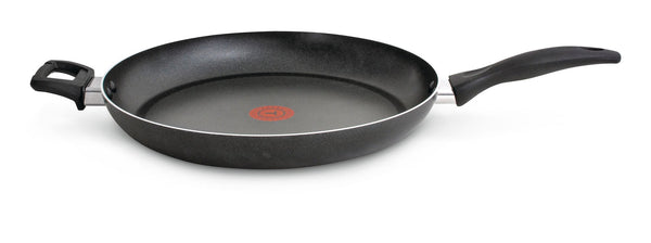 T-fal Giant Aluminum Non-Stick Frying Pan, Dishwasher & Oven Safe, Black, 13-in H6