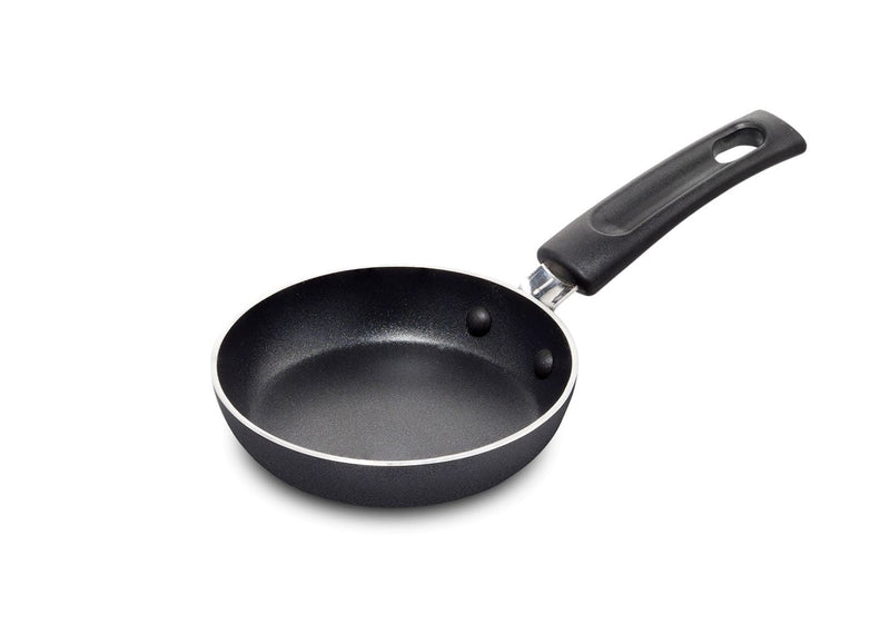 T-Fal Viva Black Non-stick Aluminum Egg Pan with Bakelite Handles E0