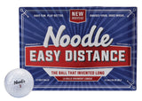 TaylorMade Noodle Easy Distance Golf Balls, White, 12-pk