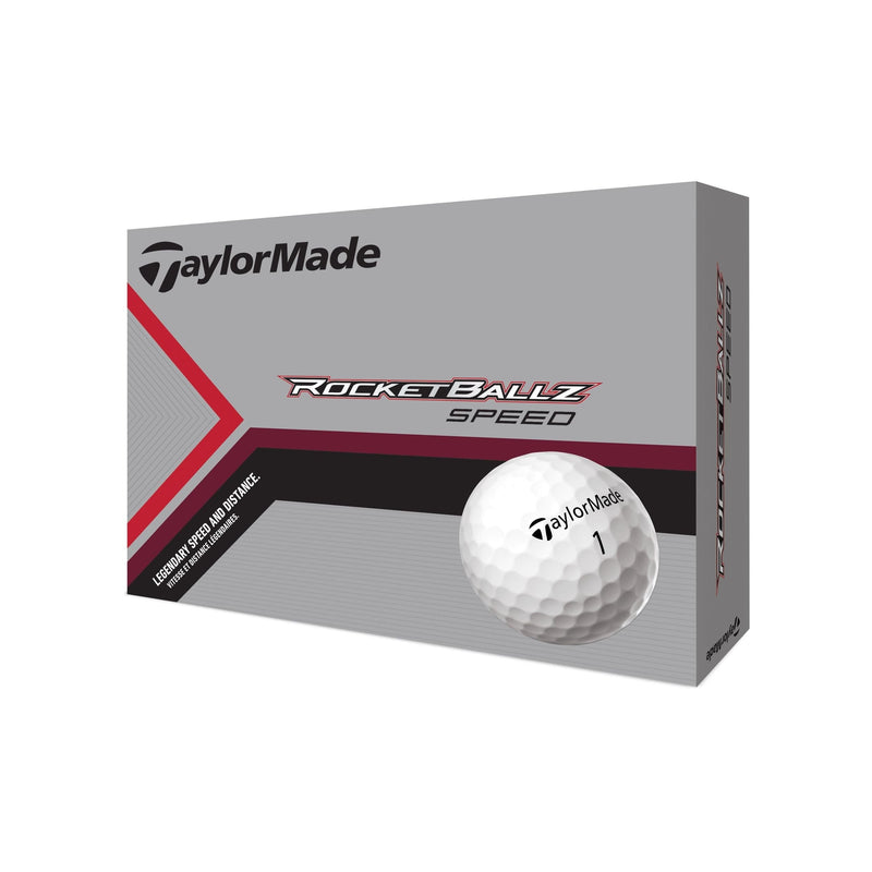 TaylorMade Rocketballz Speed Golf Balls, 12-pk, White N8