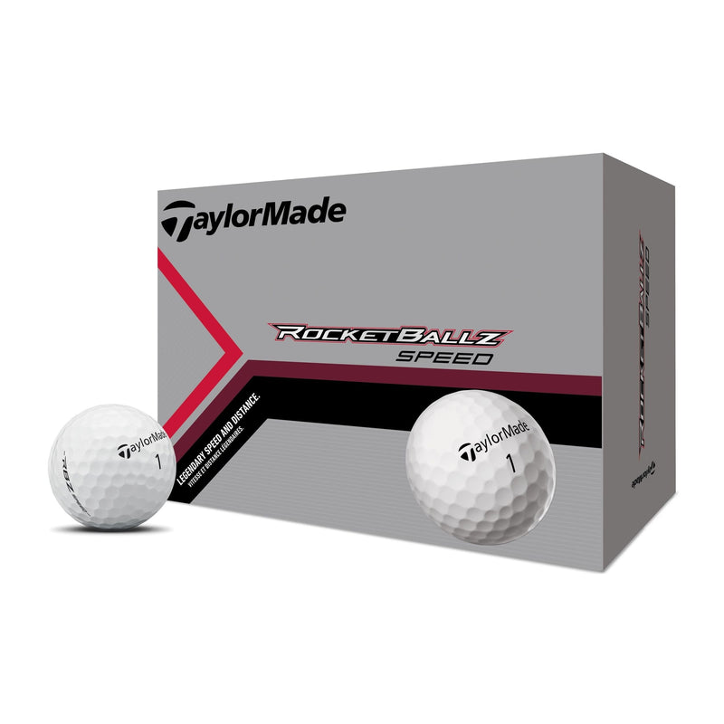 TaylorMade Rocketballz Speed Golf Balls, 24-pk, White Q8