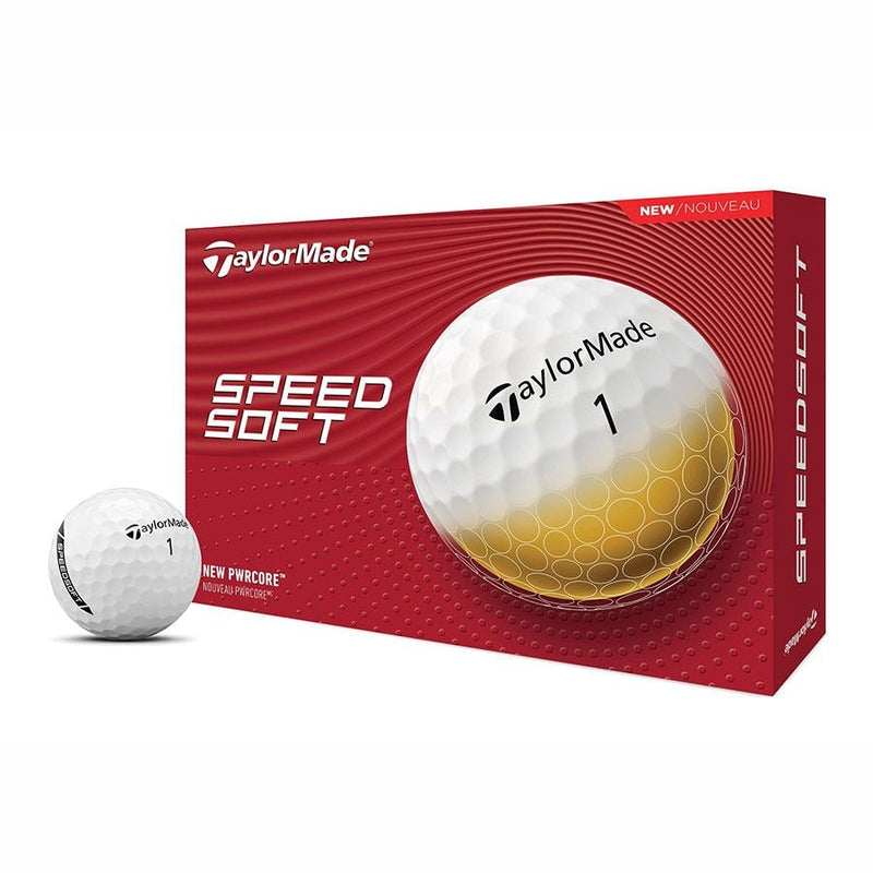 TaylorMade SpeedSoft Golf Balls, 12-pk L6