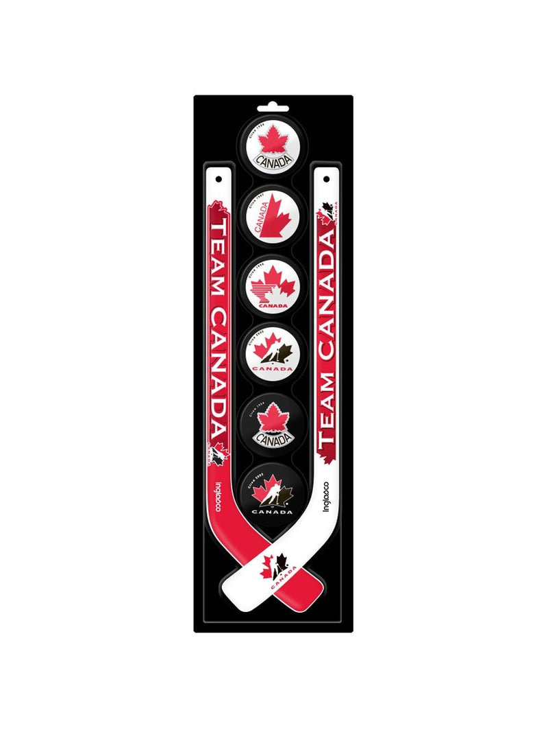 Team Canada Mini Hockey Stick Set, 8-pc U0