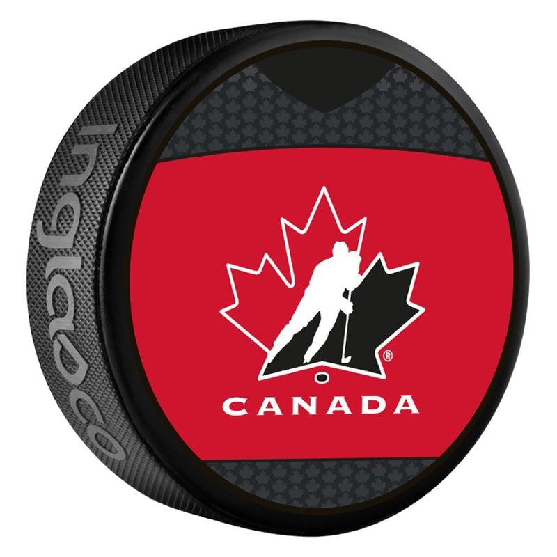 Team Canada Souvenir Hockey Puck, 6-oz B8