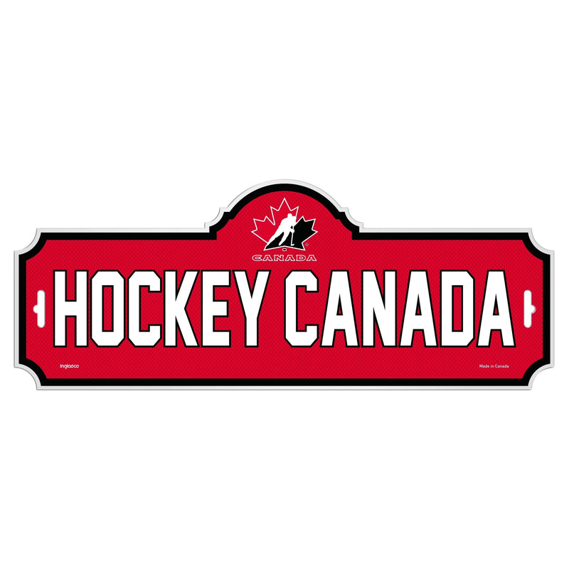 Team Canada/Hockey Canada Street Sign, For Hockey Fans/Collectors, 4-in x 15-in P7