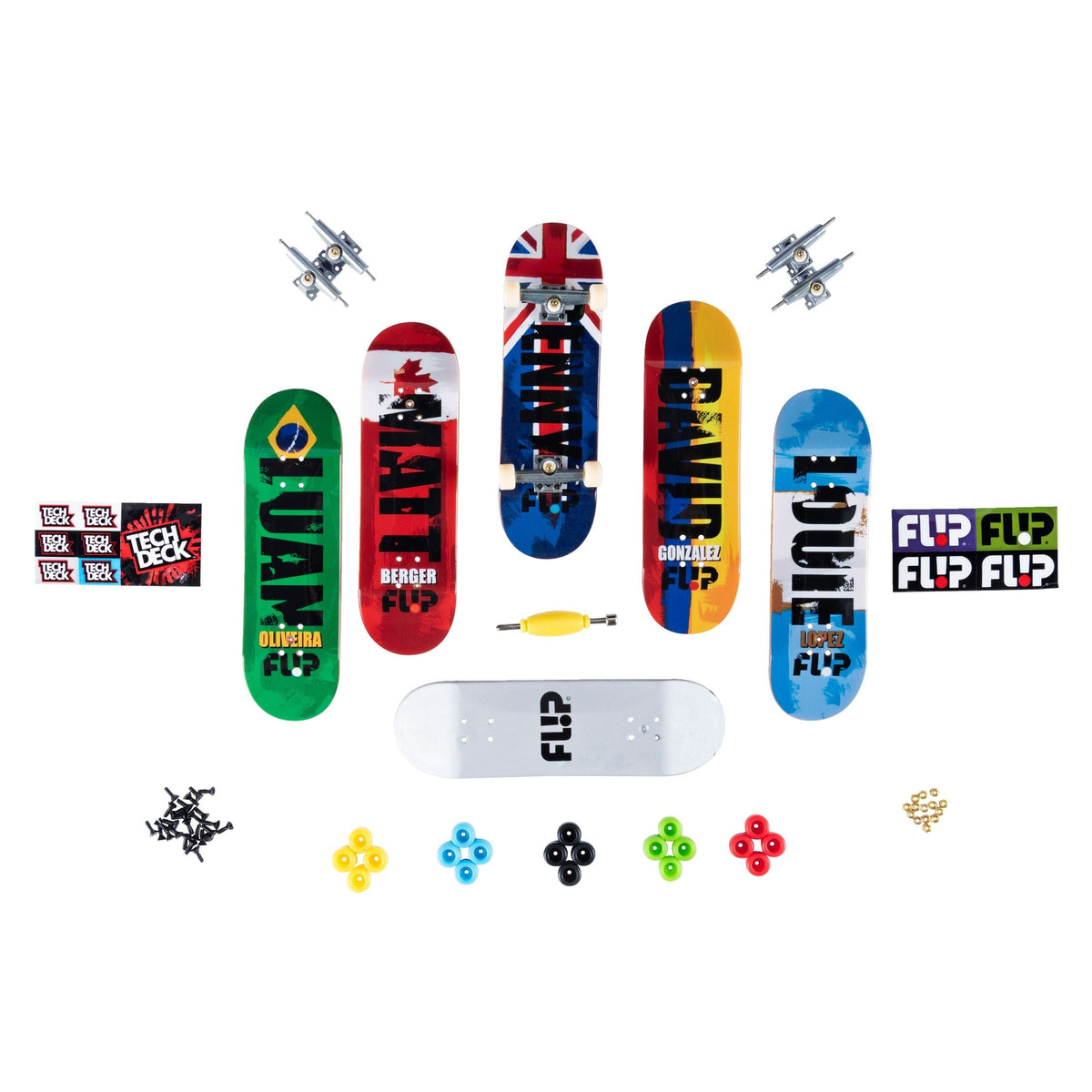 Tech Deck Sk8shop Finberboard Bonus Pack, Ages 6+, 6-pk