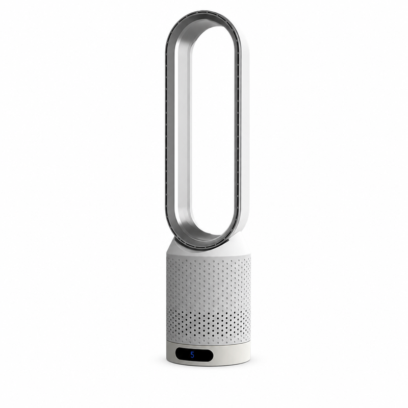 Bladeless Air Cooler – 3-in-1 Fan with Oscillation & Touch Control D8