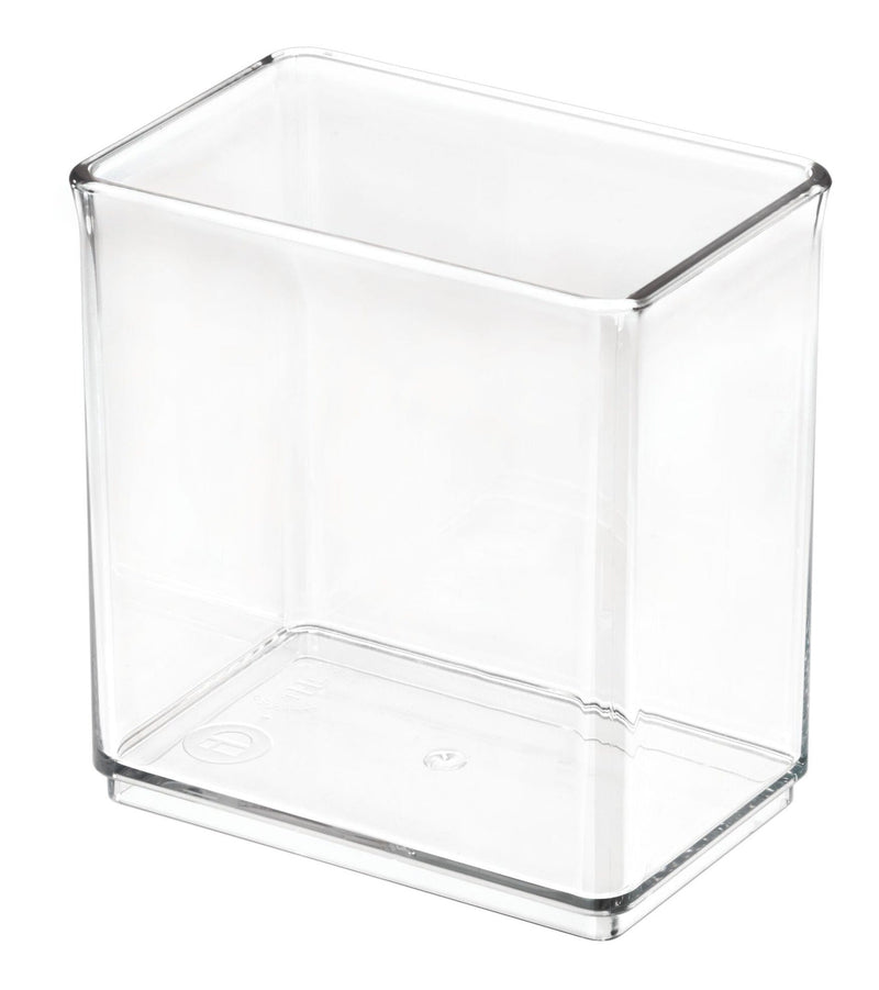 The Home Edit by iDESIGN Clear Stackable Deep Organizing Storage Bin, 1-L I0