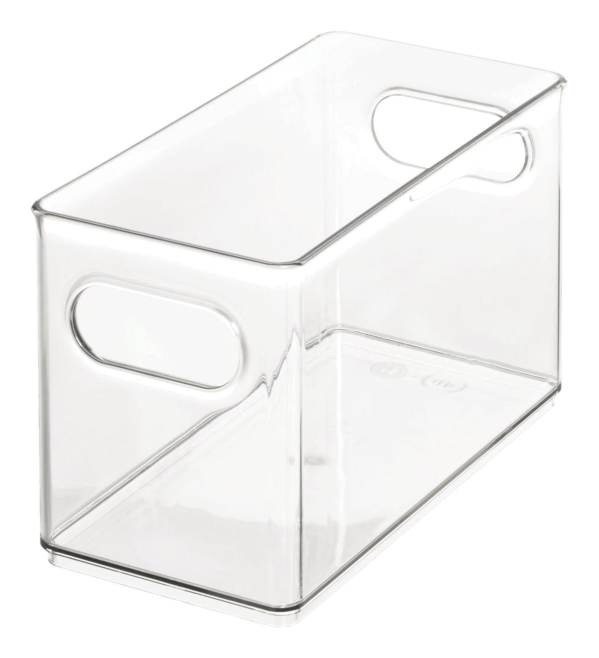 The Home Edit x iDESIGN Clear Plastic Narrow Stacking Pantry Bin Storage Organizer