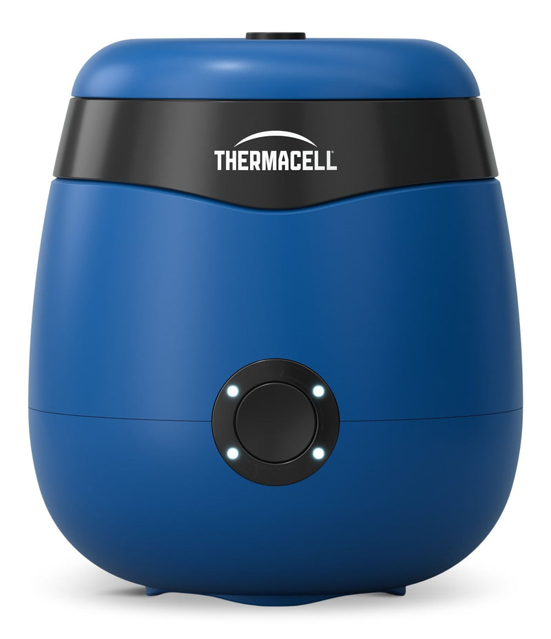 Thermacell E-ZoneGuard Patio Rechargeable Mosquito Repeller with 12-Hr Refill and 5.5-Hr Battery, Royal Blue J4